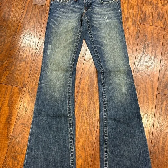 True Religion Y2K Sun Kamasutra Bobby bootcut jeans 25 - Picture 5 of 9